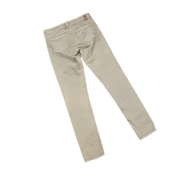 AG Adriano‎ Goldschmied Khaki Jegging Super Skinny Fit Size 27R - Picture 2 of 7